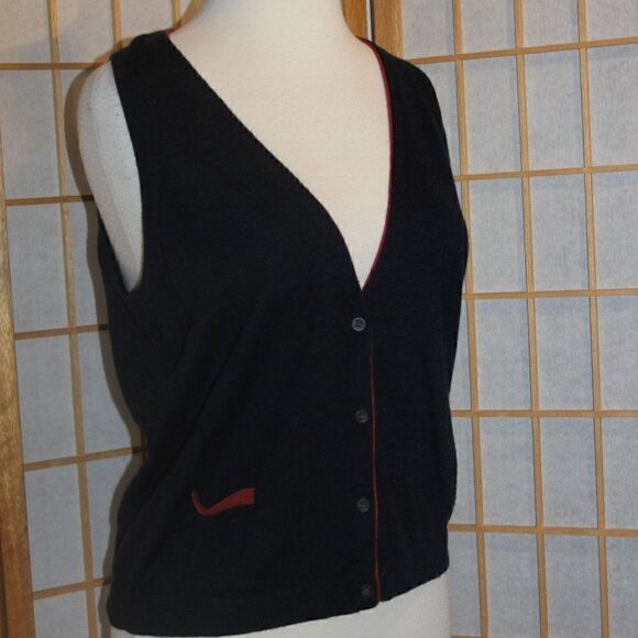 Lands' End MedPet Merino Wool Sweater Vest - Picture 12 of 15